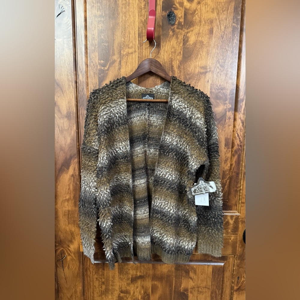 Angie Women's Earthy Toned Cardigan - Picture 2 of 6